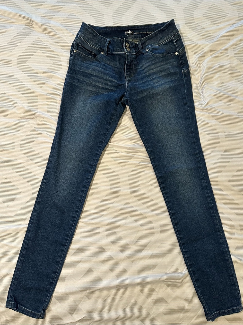 New York’s & Company Soho Women's Dark Blue  Curve Creator Legging